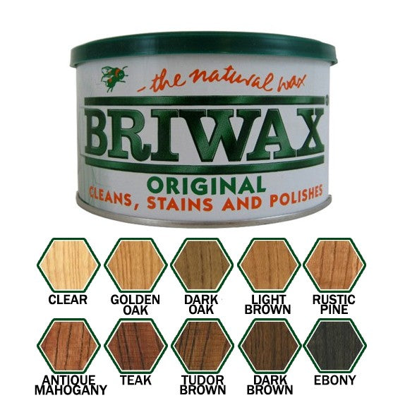 Briwax Original Furniture Wax, Rustic Pine - 16 oz jar