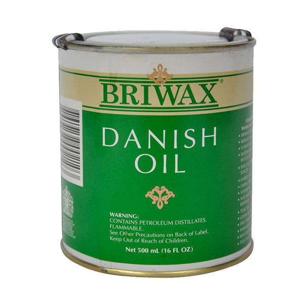 Briwax Danish Oil 16 oz (500 ML) 500 ML Hard To Get Items