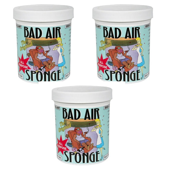Bad Air Sponge Odor Neutralant Neutralizes and Absorbs Odors 14oz (Pac -  Hard To Get Items