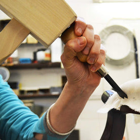 C.S. Osborne Upholstery Tools Wood Handle Staple Remover, 124 (2.39 Oz.)