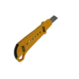 Rox 6-1/2 Inch Plastic Snap Off Cutter Retractable Snap off Utility Knife for Office, Home, and Craftsmen