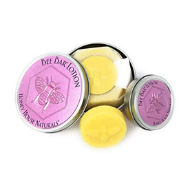 Honey House Naturals Bee Bar Duo – Lavender – Small .6 ounce & Large 2 ounce