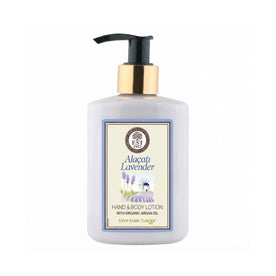 Eyup Sabri Tuncer Alacati Lavender Hand & Body Lotion With Organic Argan Oil – Relaxing Lavender Scented Moisturizing Skin Care Lotion (250ml)
