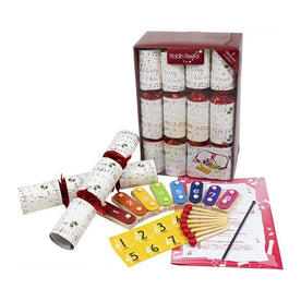 Robin Reed Chime Bar Musical Handmade Christmas Crackers 71708, 13 Inches (Set of 8) [Used - Like New]
