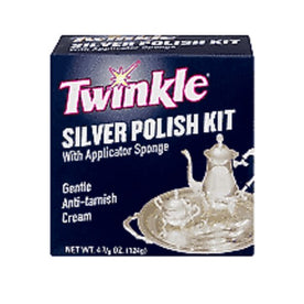 Malco Twinkle Silver Polish Cleaning Kit 4.4 oz, Pack 4