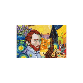 3D Lenticular Original Luggage Tags, Juan Carlos Espejo Art, 3.5 x 2.5 Inches