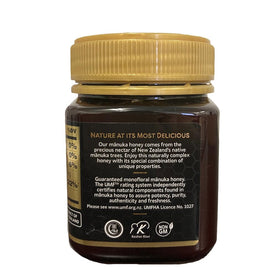 New Zealand Manuka Honey UMF 10+ – Certified Monofloral, Raw & Pure, 8.8oz (250g) Jar