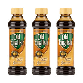 Old English Scratch Cover For Light Woods, 8 oz Bottle, Wood Polish (Pack of 3)