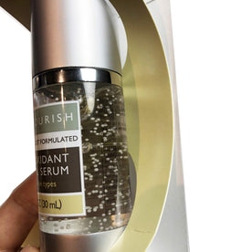 Trader Joe's Nourish Antioxidant Facial Serum – Vitamin-Rich, Hydrating & Radiance-Boosting Formula – 1 Fl. Oz. / 30 ML (2 Pack)