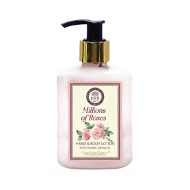EST 1923 Millions of Roses Hand & Body Lotion With Organic Argan Oil – 250ml Moisturizing Lotion
