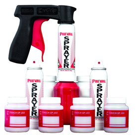 Preval Valpak Custom Spray Kit with Assortment of Sprayers & Accessories