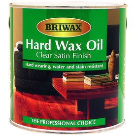 Briwax Hard Wax Oil -Solvent Based - 1 Liter / 2.5 Liter