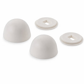 Kohler Genuine GP1013092-96 Toilet Bolt Caps Kit – Biscuit Snap-On Replacement Bolt Covers for Standard Toilets (Set of 2)
