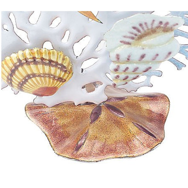 cliosonne fish boxes Cloisonne Fish and Shell Seascape Figurine in A Beautiful Gift Box