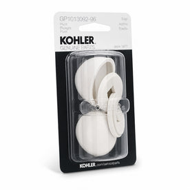 Kohler Genuine GP1013092-96 Toilet Bolt Caps Kit – Biscuit Snap-On Replacement Bolt Covers for Standard Toilets (Set of 2)