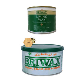 Briwax Original 16 Oz. Furniture Wax Polish With 8 Oz. Liming Wax