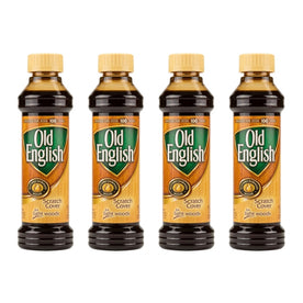 Old English Scratch Cover For Light Woods, 8 oz Bottle, Wood Polish (Pack of 4)