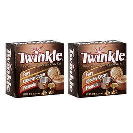 Malco Twinkle Brass & Copper Cleaning Kit 4.4 oz, Pack 2