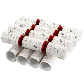 Robin Reed Chime Bar Musical Handmade Christmas Crackers 71708, 13 Inches (Set of 8)