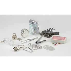 Robin Reed 6062 Holly Berry with Pine Cones and Bells Christmas Crackers, 12" Handmade Holiday Party Favors (Box of 6)