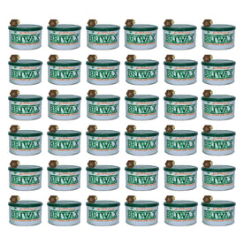 Briwax Original Furniture Wax Polish Cleans, Stains & Polishes, 16 Oz. - Dark Brown (Pack of 36)