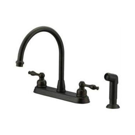 Mainline 1.5 GPM Kitchen Faucet - Two Handle with Spray, Oil Rubbed Bronze