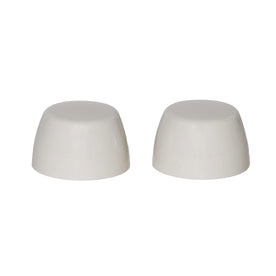 Gerber Color Replacement Plastic Toilet Bolt Caps - Set of 2 - Bone