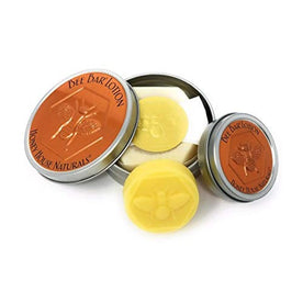 Honey House Naturals Hawaiian Bee Bar Lotion Duo (Small 0.6 Fl. Oz. & Large 2 Fl. Oz.)