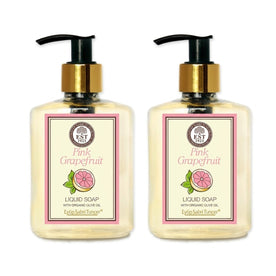 EST 1923 Olive Oil Liquid Hand Soap 250ml – Vegan Nourishing Hand Wash, Pink Grapefruit Scent, Pack of 2