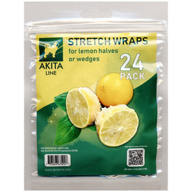 Lemon Covers, Stretch & Wraps for Lemon Halves and Wedges, Bag of 24