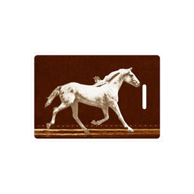 3D Lenticular Original Luggage Tags, Muybridge Horse (3.5" x 2.5")