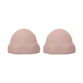 Replacement Ceramic Toilet Bolt Caps to Match Artesian Bahama Pink, Set of 2