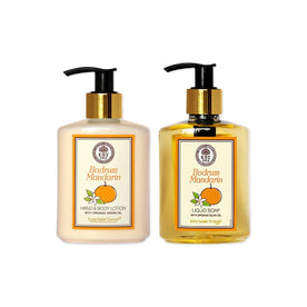 Eyup Sabri Tuncer Hand Care Basics Set with Organic Argan Oil - Bodrum Mandarin - Bodrum Mandarin - Bodrum Mandarin