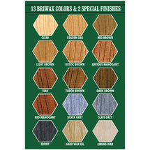 Briwax Furniture Wax Polish, Cleans, Stains, and Polishes (7 Pounds / 0.9 Gallon)