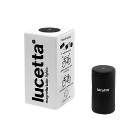 Palomar Lucetta Steady or Flashing Magnetic Bike Safety Lights, Black (2 Pieces)