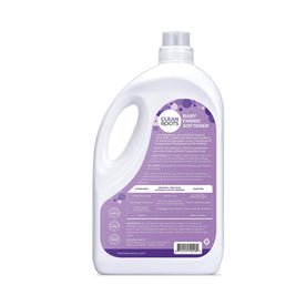 Clean Roots Baby Fabric Softener – 100% Plant-Based & Organic – Hypoallergenic, Scent-Free, EcoGarantie Certified – 55 Loads (92.9 fl oz / 2.75L)