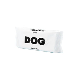 DOG by Dr. Lisa Natural Bathing Wipes for Dogs, Vegan, Non-Toxic, 80 Count