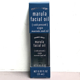 Trader Joe’s Marula Facial Oil – Cold-Pressed, Antioxidant-Rich Hydration for Dry & Sensitive Skin – 0.85 Oz. / 25 mL (Pack of 2)