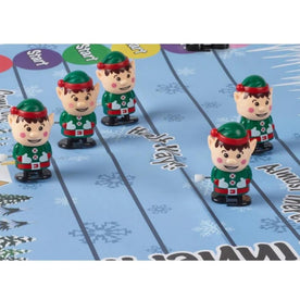 Robin Reed Racing Elf Christmas Crackers 72403, Handmade 13 Inch Holiday Table Decorations, Box of 6 with Hats, Jokes & Gifts