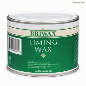 Briwax Liming Wax Adds White Grained Finish to Wood, 0.9 Gal / 3.46 Litre