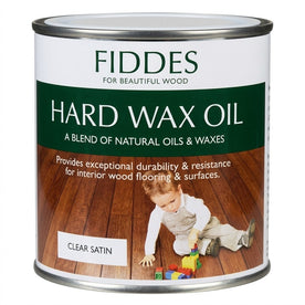Fiddes Hard Wax Wood Oil - Clear Satin - 250 ML