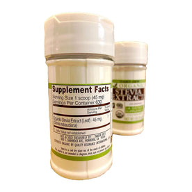 Trader Joe’s Organic Stevia Extract – Calorie-Free, Pure Plant-Based Sweetener, Pack of 2, 1 Oz. (630 Servings)