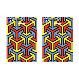 3D Lenticular Original Luggage Tags, Graphic Design, 3.5 x 2.5 Inches