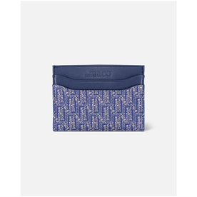 John Hatter CASH IS KING Card Holder – Slim Minimalist Monochrome Leather Wallet for Men & Women, Premium Canvas & Cowhide Leather (4.13 x 2.95 In.)