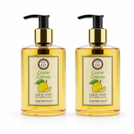EST 1923 Organic Olive Oil Liquid Hand Soap 250mL – Vegan Nourishing Hand Wash, Moisturizing Cleanser, 2 Pack