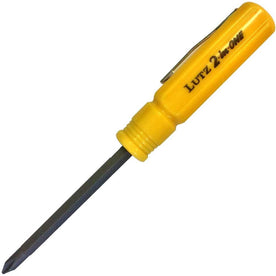 Lutz 2-IN-1 Pocket Size Yellow Screwdriver