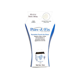 Porc-A-Fix Touch Up Repair Glaze Paint Kit to Match Bootz, White VOC Compliant (BZ-1V)