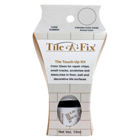 Porc-A-Fix Porcelain Touch Up Repair Glaze, Generic TAF, Daltile White, TF-DT-1