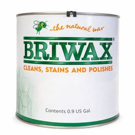Briwax Furniture Wax Polish – Cleans, Stains &amp; Polishes Wood Surfaces (7 Pounds / 0.9 Gallon)