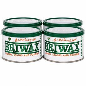 Briwax Original Teak Furniture Wax Polish 16 Oz Pack of 4